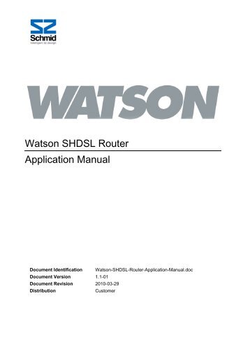 Application Manual