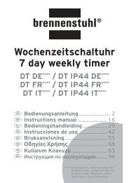 Wochenzeitschaltuhr 7 day weekly timer