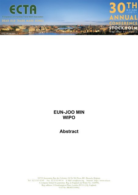 EUN-JOO MIN WIPO Abstract