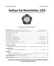 Sathya Sai Newsletter USA