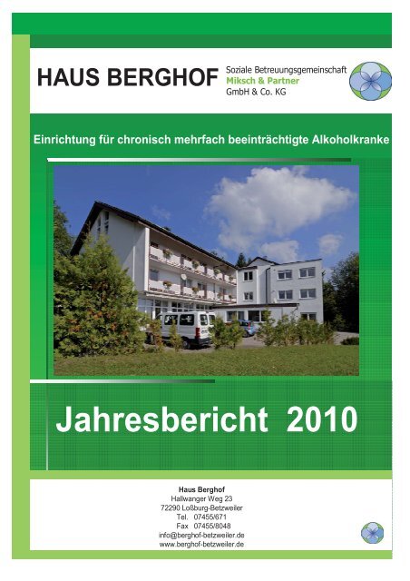 Jahresbericht 2010