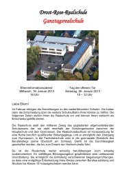 Drost-Rose-Realschule Ganztagsrealschule