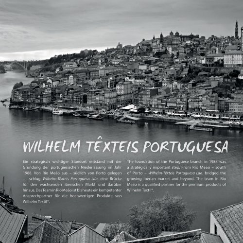 Wilhelm Textil® Imagebroschüre / Imagebrochure