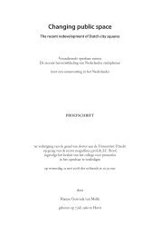 Changing public space