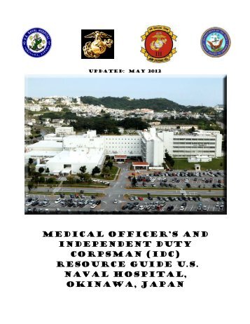 MEDICAL OFFICER'S AND INDEPENDENT DUTY CORPSMAN (idc ...