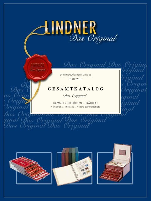 LINDNER Postkarten Album Ringbinder MULTI COLLECT 1300PK bestückt in 5 Farben