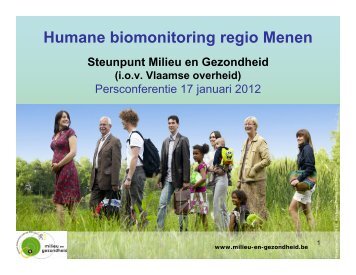 Humane biomonitoring regio Menen