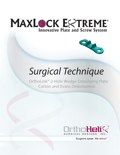 Surgical Technique