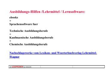 Neuerscheinungen: Uebersetzungen (de-englisch Leseprobe zu Technik kfz usw.)