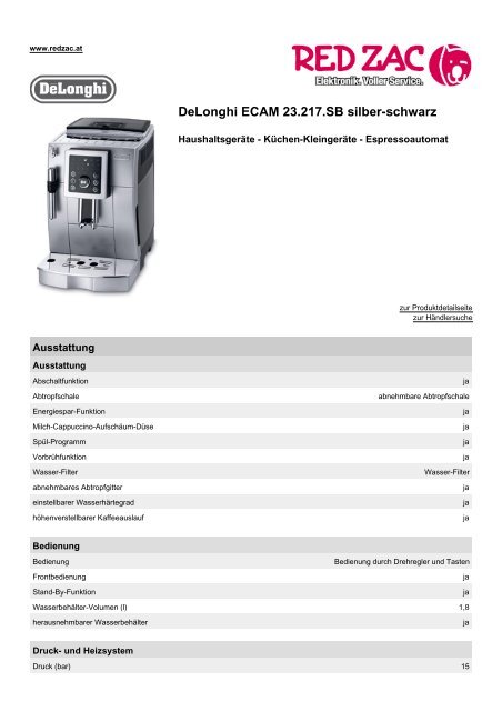 ECAM-23-217-SB-silber-schwarz-Kaffeevollautomat
