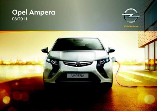 Opel Ampera MY 12.0 - Ampera MY 12.0 manuale