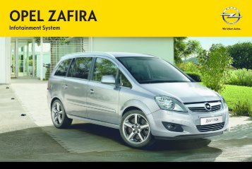Opel Zafira Infotainment Manual MY 14.0 - Zafira Infotainment Manual MY 14.0 manuale