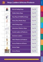 Steps Ladders & Access Products