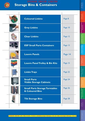 Storage Bins & Containers