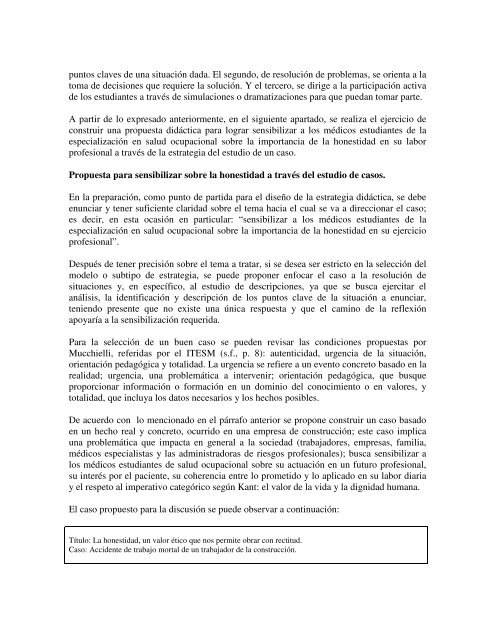 universidad militar nueva granada el estudio de caso: estrategia ...