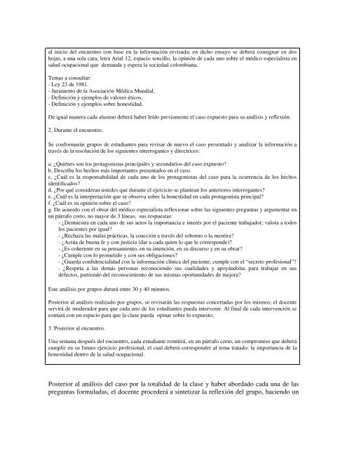 universidad militar nueva granada el estudio de caso: estrategia ...