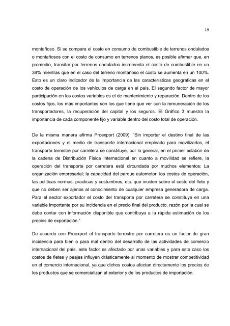 ensayo Â¿la infraestructura vial colombiana impulsa la competitividad ...