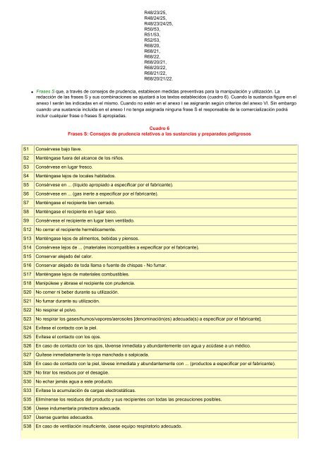 NTP 635 Clasificación envasado y etiquetado de las sustancias peligrosas