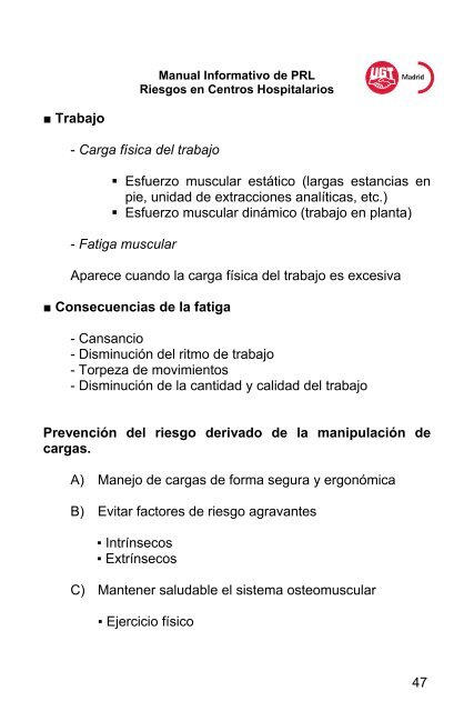 RIESGOS EN CENTROS HOSPITALARIOS