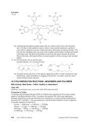 10.5 POLYMERIZATION REACTIONS—MONOMERS AND POLYMERS