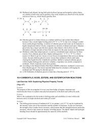 10.4 CARBOXYLIC ACIDS ESTERS AND ESTERIFICATION REACTIONS