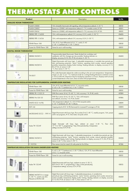 Product catalogue