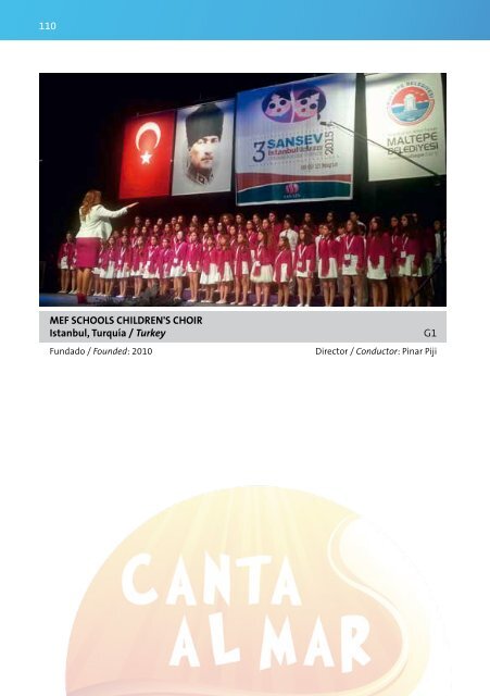 Canta al mar 2015 - Program Book