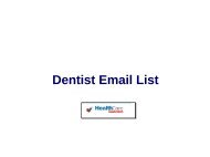 We deliver Dentists Mailing Lists that will increase your visibility and reach more customers 