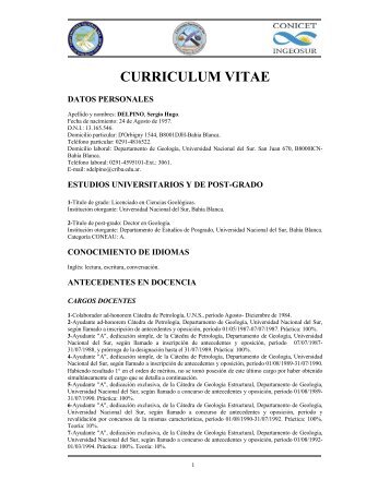 CURRICULUM VITAE