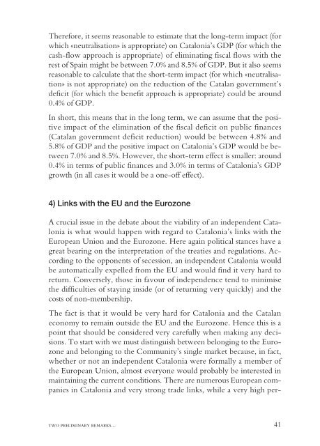 The Economy of Catalonia