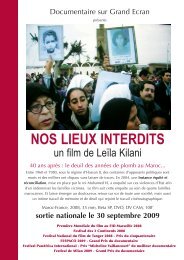 NOS LIEUX INTERDITS