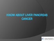 Know About Liver Pancreas Cancer by Liverpancreas Tampa Florida