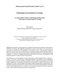 Estimating Uncertainties in Testing