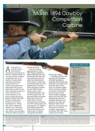 Marlin 1894 Cowboy Competition Carbine