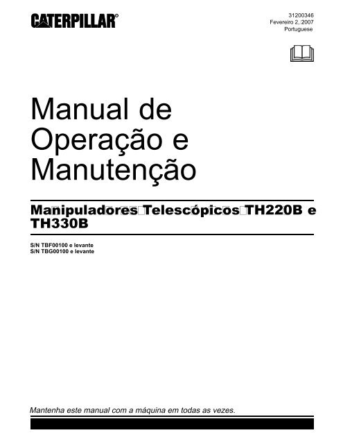 Manual de Operação e Manutenção