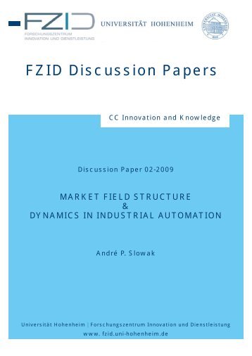 market field structure & dynamics in industrial automation