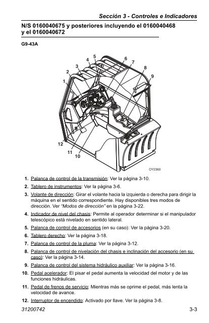 Manual del operador y de seguridad