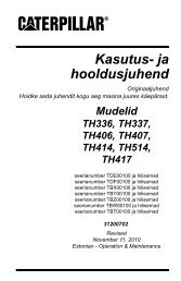 Kasutus- ja hooldusjuhend