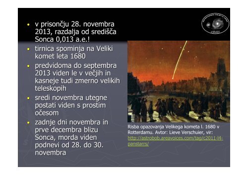 Astronomski dogodki v letu 2013