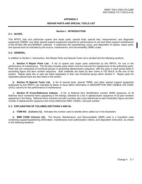 M16 Maintenance Manual TM9-1005-319-23.pdf - CombatRifle.net