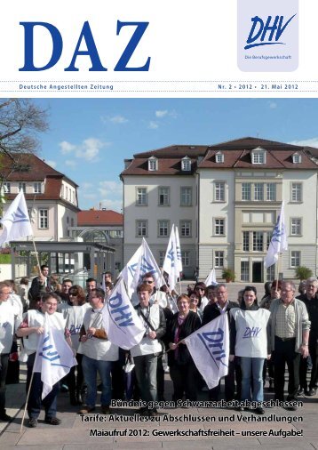 DAZ - DHV-Deutscher Handels- und Industrieangestellten-Verband ...