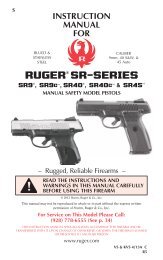 RUGER SR-SERIES