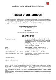 Izjava o sukladnosti