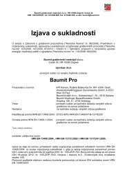 Izjava o sukladnosti