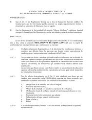 Reglamento de Equivalencias - Universidad SalvadoreÃ±a Alberto ...