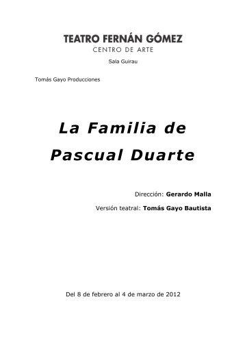 La Familia de Pascual Duarte