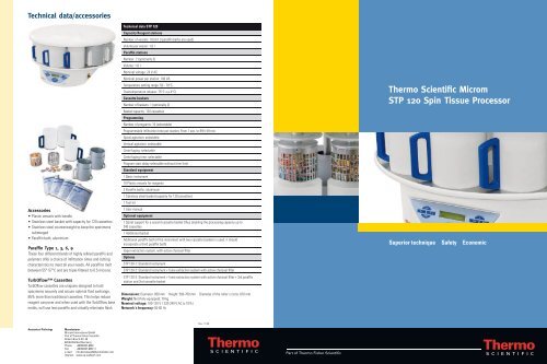 Thermo Scientific Microm STP 120 Spin Tissue Processor