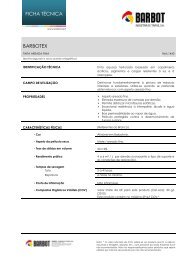 FICHA TÉCNICA BARBOTEX