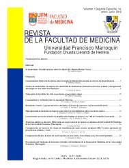 REVISTA DE LA FACULTAD DE MEDICINA