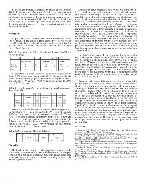 REVISTA DE LA FACULTAD DE MEDICINA